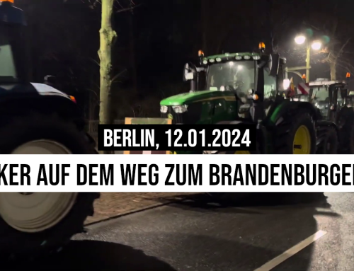 Verkehrsbeeinträchtigungen aufgrund Bauerndemo