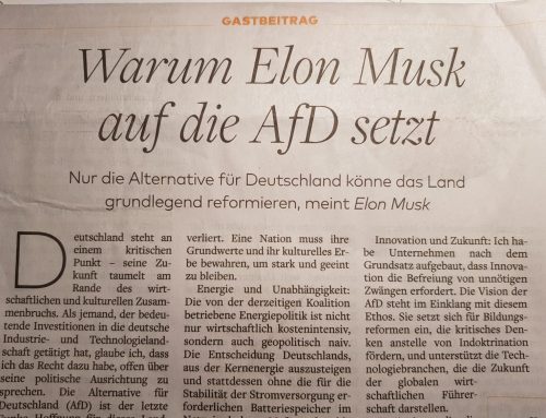 Gastbeitrag von Elon Musk in «WamS»: Wie nah sind sich Autor und Springer-Funktionäre?